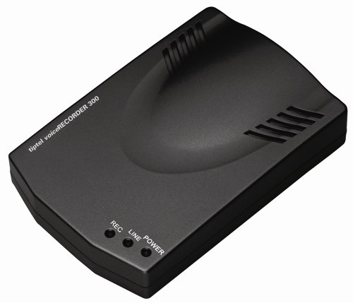 TV Ger&auml;te: Tiptel voiceRECORDER 300 zur Aufnahme von eingehenden und ausgehenden analogen Telefongespr�chen