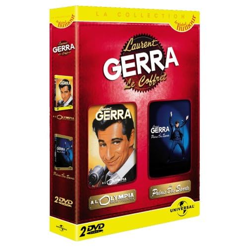 Coffret Laurent Gerra 2 DVD : Olympia / Palais des sports - DVD
