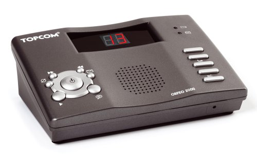 TV Geraete: Topcom Orfeo 2000, Volldigitaler Anrufbeantworter mit bis zu 20 Minuten Aufzeichnungskapazit�t