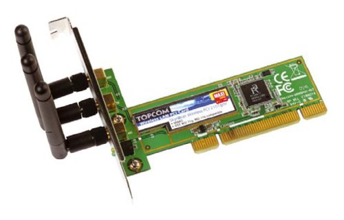 Topcom Skyracer PCI 2101gmr, WLAN-PCI-Card nach MaxiRange MIMO-technologies
