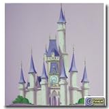 Disney Princess Castle Self Stick Mini Mural