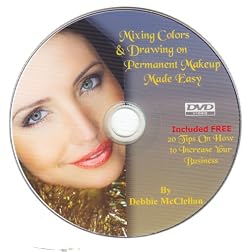 Mixing Colors & Drawing on Permanent Makeup Made Easy