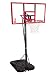 Spalding 72351 Portable Basketball System with 44-Inch PolyCarbonate Backboard