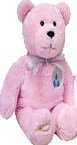 Holy Bears Pink 9" Purity Plush Baptism Bear!
