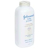 Johnson's Baby Powder, Vanilla & Jasmine, 15 oz (425 g) (Pack of 5)