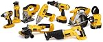 DeWalt DC9PAKIA Heavy-Duty 18-Volt Cordless 9-Tool Combo Kit