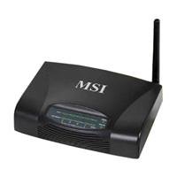 MP3 Player: MSI RG54SE Wireless Router