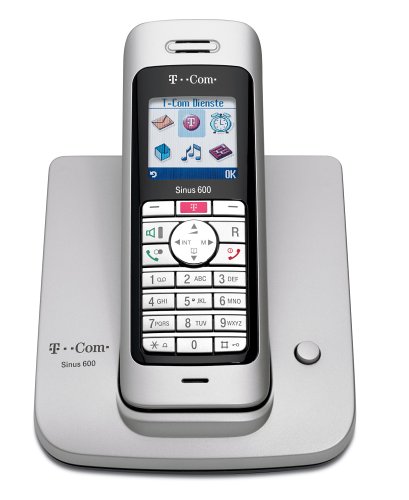 TV Ger&auml;te: T-Com Sinus 600 Schnurloses Dect-Telefon mit Farbdisplay, bleuchteter Tastatur und SIM-Karten-Leser