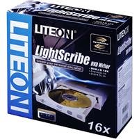 Lautsprecher: LiteOn DVD Brenner IDE intern SHW-160H6S-02C (+16x8x8x -16x6x4x, LightScribe, Farbe: beige + schwarze Blende, Retail)