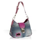 Dolce & Gabbana violet jean pocket hobo