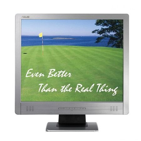 Elektronik Und Foto: ASUS MM19SE Monitor LCD-TFT 19.0' 1280 x 1024 Audio TCO 03 Silber