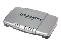 Audio und Video: U.S. Robotics ADSL2+ 4-Port Router (Annex A) IAS Fast 4 x RJ45 Switch + 1 x ADSL-Modem + 1 x USB