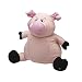 Hug-Me Pig Back Massager with Lavender Wheat Heat Pack for Extra Relief