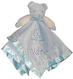 Personalized Baby Bear Security Blanket
