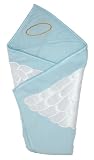 Angel Baby Blanket With Halo & Wings - Blue
