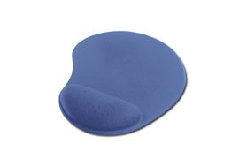 Digitalkameras: Digitus Mousepad mit Handballenauflage blau