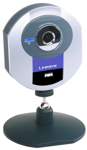 Lautsprecher: Linksys WVC54GC Compact Wireless-G Internet Video Webcam