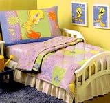 TWEETY Garden - COMFORTER - Toddler Size - Girls Bedding