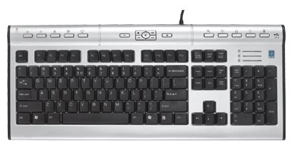 Elektronik und Foto: A4 Tech KL-7MU Internettastur Tastatur USB 2.0