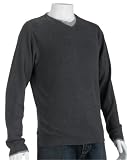 Naturalife Mens Mock Layered V-Neck Sweater