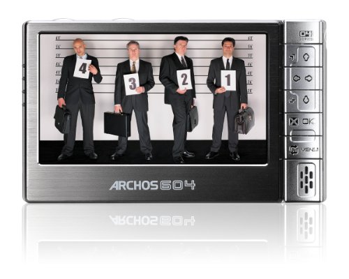 Elektronik und Foto: Archos 604 WiFi MP3-/Video-Player 30 GB 4,3' Display silber