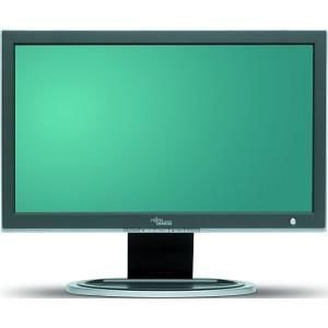 Festnetztelefone: Fujitsu Siemens Scaleoview H19-1W 19 Zoll TFT Wide Screen Monitor schwarz/silber/blau (Kontrast 850:1, 2 Ms Reaktionszeit)