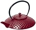 Wild Leaf Tea Cast Iron 24-Ounce Hobnail Tea Pot