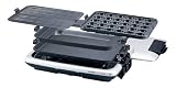 TIGER ホットプレート＜これ1台＞ ウォームシルバー 3枚プレート自立式縦置き収納型  CPV-A131SK