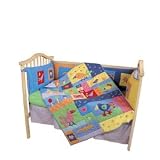 Hand Quilted 5 Piece Crib Bedding Set