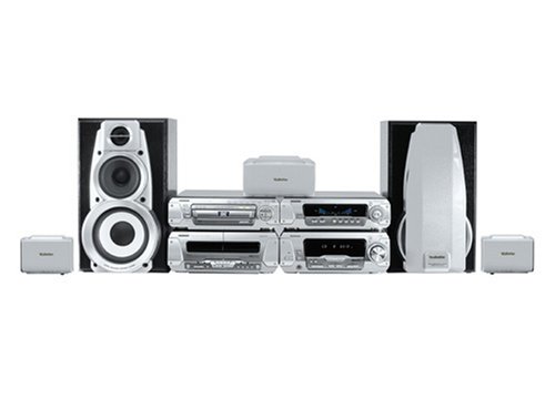 TV Ger&auml;te: Technics KIT-SC-DV290 Mini DVD System silber