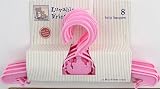8-Piece Basic Hanger Set, Pink