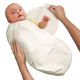 Swaddleme&reg; Adjustable Infant Wrap Microfleece Preemie Ivory