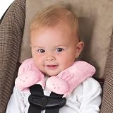 Cushystraps Super Soft Strap Covers With Bunny Heads Pink Color