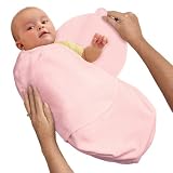 Swaddleme&reg; Adjustable Infant Wrap Microfleece Preemie Pink