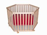 6-Sided Playpen-Beige