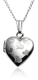 Sterling Silver Children's Heart Locket, 15"