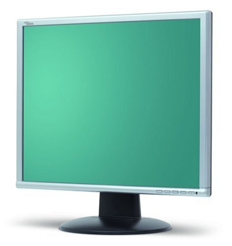 Festnetztelefone: Fujitsu Siemens SCALEOVIEW L17-2 17 Zoll TFT Monitor silber DVI und Lautsprecher