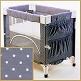 Mini Bedside CoSleeper Bassinet - Blue Dot