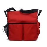 Duo Diaper Bag/Stroller Bag - Red