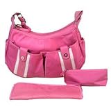 Satin Nylon Baby Hobo - Baby Pink