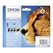 Vente de Livres.com : Epson Multipack T0715 - Cartouche d'impression - 1 x noir, jaune, cyan, magenta