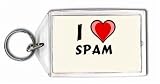 I Love spam Keychain
