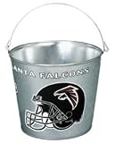 Atlanta Falcons Metal 5 Quart Pail. Brand New Quality Product