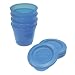 Food Pots blue