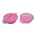 2 x Weaning Bowls & Lids Pink