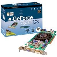 Drucker: EVGA NVidia GeForce 7600 GS 256MB DDR2 Ram AGP 8x DVI TV-Out Grafikkarte, Retail