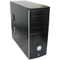 Digitalkameras: DTK Computer WT-SO08B schwarz PC Geh�use MidiTower 4 x 5.25 Schwarz