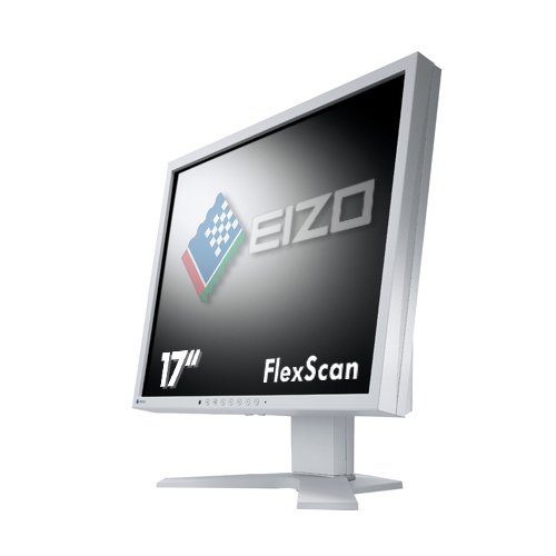 Drucker: Eizo S1701SH-GY 17 Zoll TFT Monitor, DVI / analog, grau (Kontrast 1000:1, 5 ms Reaktionszeit)