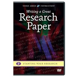 Writing a Great Research Paper: Starting Your Research