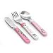 Goochi Coo - Stainless Steel Cutlery Pink